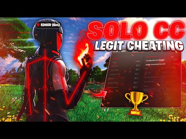 CHEATING With The BEST Fortnite CHEAT in Solo Cash cup … 🏆 ($200)