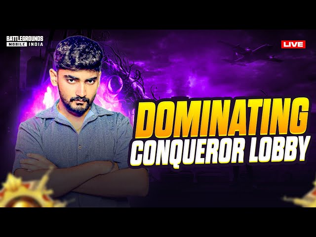 CONQUEROR RANK PUSH 🦁 BGMI LIVE ||  #shorts #bgmilive #bgmi