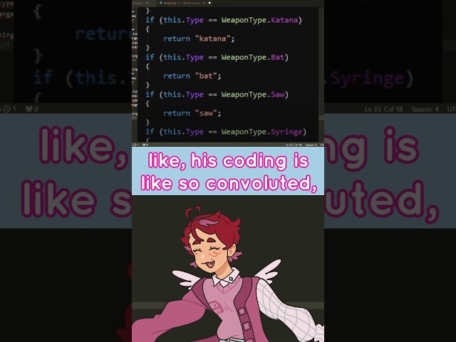 Don't Be Like Yandere Dev #coding