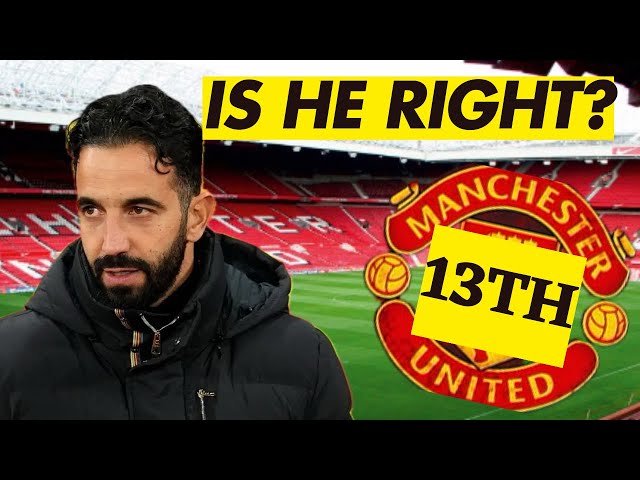 Ruben Amorim SLAMS Manchester United Players For Not Being GOOD ENOUGH!