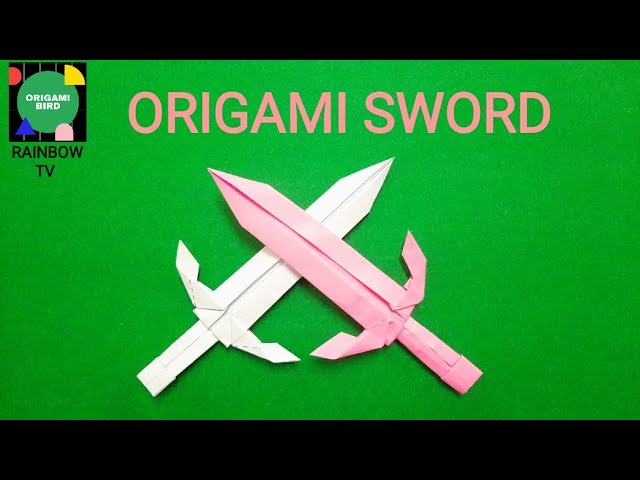 ORIGAMI SWORD (RAINBOW TV)