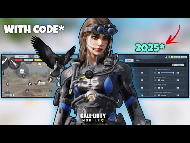 2025 Zero Recoil Best Sensitivity Settings For All Devices! Cod Mobile Battle Royale!