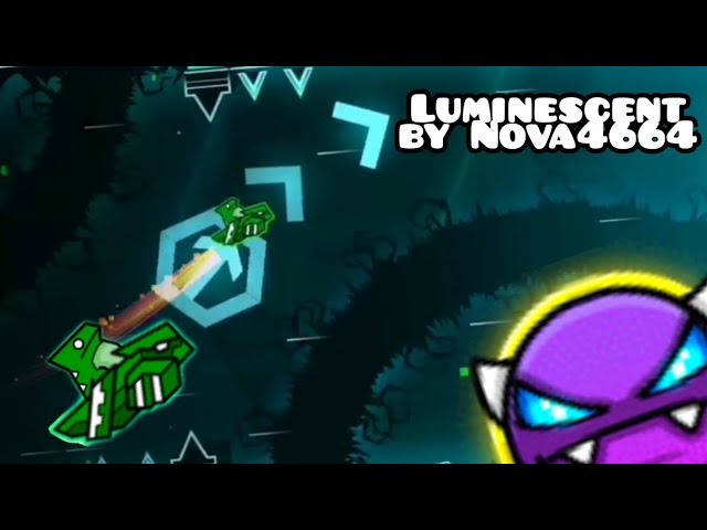 "Luminescent" by Nova4664 100% | Geometry Dash