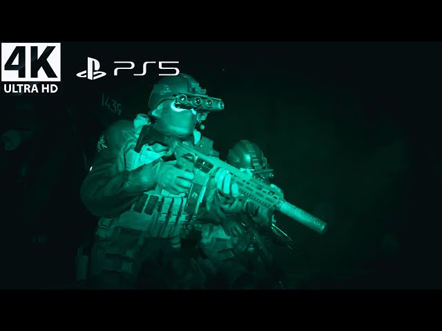 Realistic Mission in the History Of Call of Duty ( 4K ULTRA HD 60 FPS ) PS5 GAMEPLAY WOLF's Den