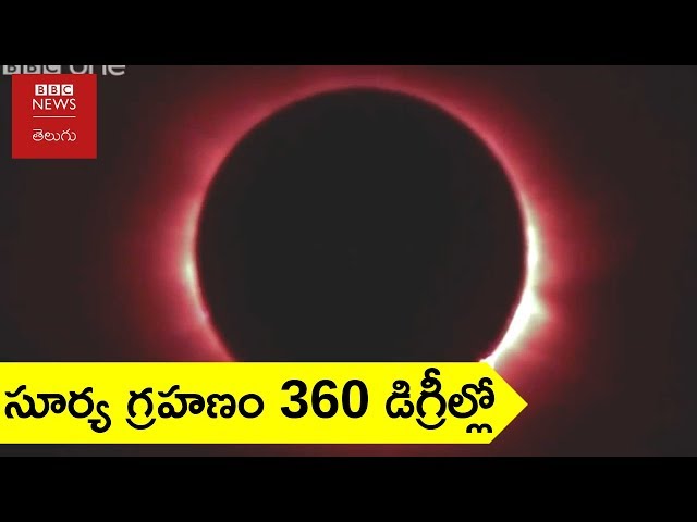 Solar Eclipse: Space నుంచి సంపూర్ణ సూర్య గ్రహణాన్ని 360 డిగ్రీల్లో చూస్తే ఇలా ఉంటుంది