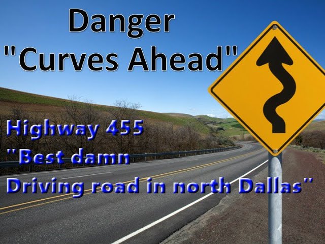 One of the Best Driving Roads in North Dallas, I Guarantee It!!!!!