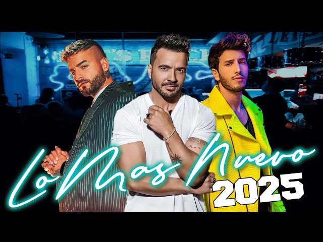 Musica 2025 Los Mas Nuevo - Pop Latino 2025 - Mix Canciones Reggaeton 2025!