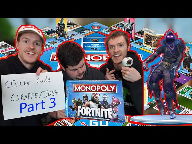 Hasbro Gaming Monopoly: Fortnite Edition Board Game - 360 Degree Video Part 3