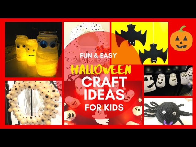 FUN & EASY HALLOWEEN DECORATION~CUTE with a Lil' SPOOK HALLOWEEN CRAFTS for KIDS 🎃🎃