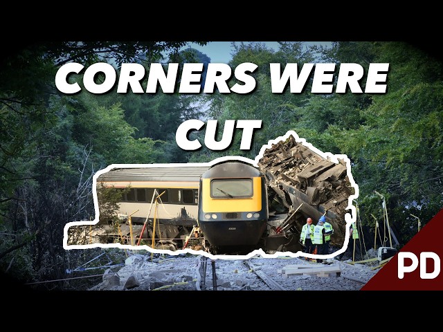 Poorly Installed: Commuter Train Crashes into Collapsed Hillside | Plainly Difficult