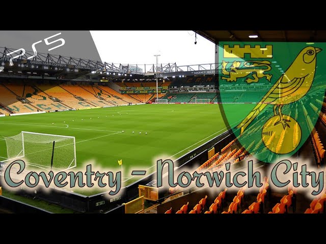 Career mode Fifa 23 Coventry City - Norwich city realistic sliders ps5