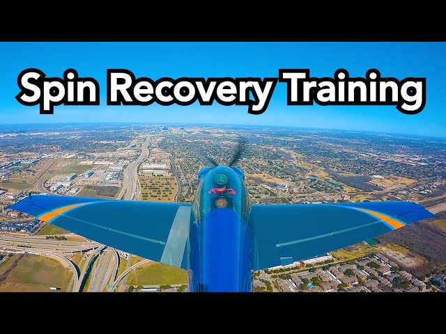 What Spin Recovery Training Is Like: Full Lesson