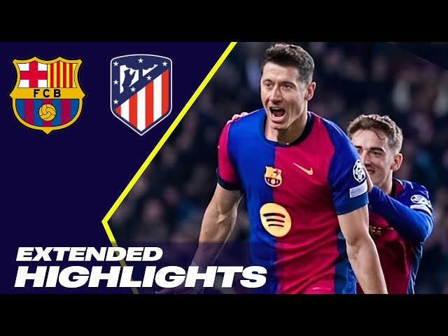 Barcelona 2-1 Atlético Madrid! Lamine Yamal Stuns Atleti! ⚡ | LaLiga 2024 Highlights