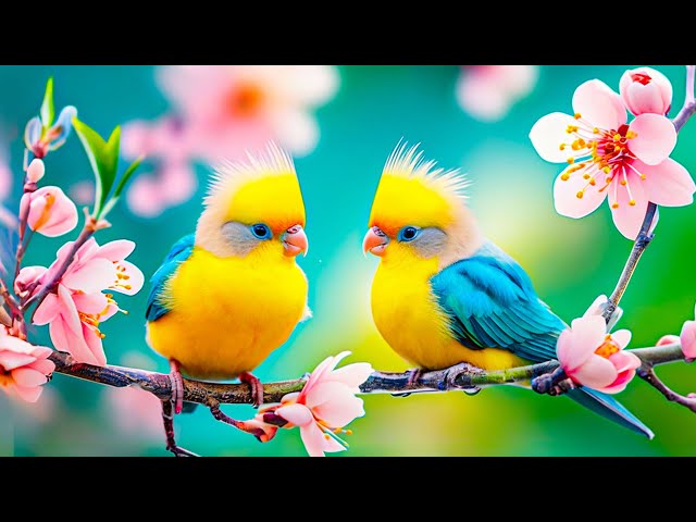 Birds Singing 4K~ Relaxing Birdsong for Stress Relief 🍃Restore the Nervous System and Improve Memory