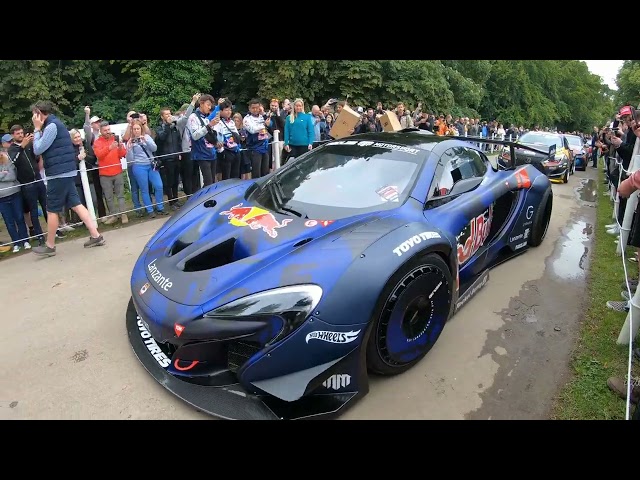 Mad Mike and crew spotted @ #goodwoodfos #drifting #video