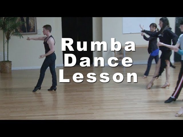 Tytus Bergstrom teaches How to do Rumba Walks