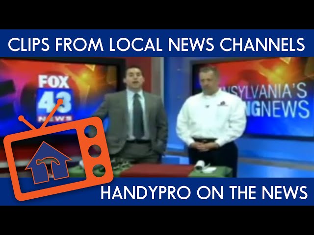 HandyPro on the News -  Local News