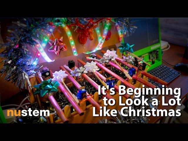 @NUSTEMxmas robot glockenspiel   It's Beginning to Look a Lot Like Christmas