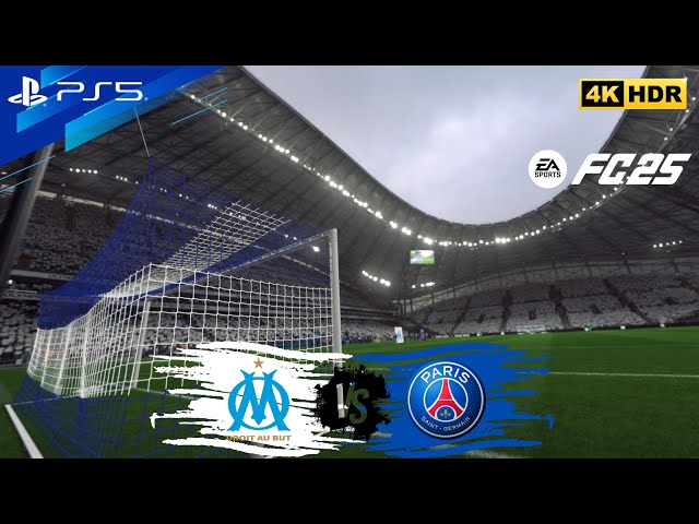 FC 25 | Action Packed Le Classique | Olympique de Marseille vs PSG | Ligue 1 24/25 | PS5 4K60