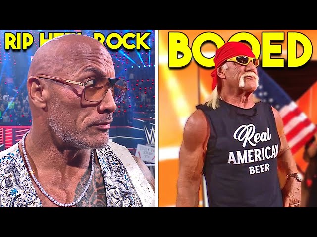 RIP Heel Rock…Hulk Hogan BOOED Out Of Building…New WWE Champion…WWE RAW Netflix