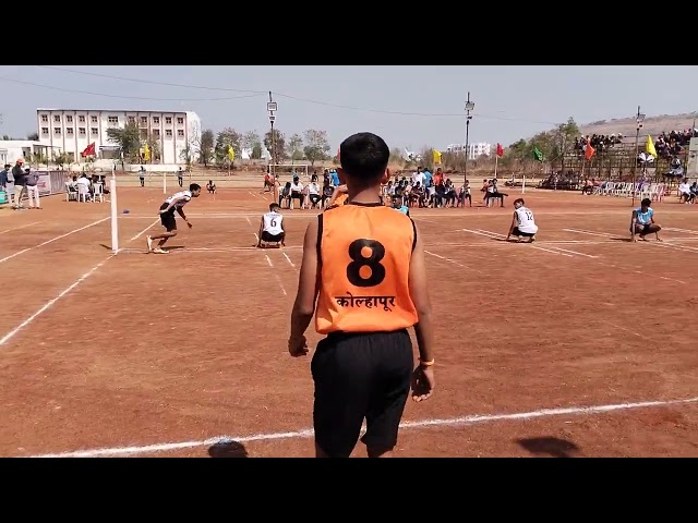 full match kholapur vs ulasnagar state level khokho matches skill#khokhoskills #kholapur