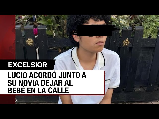 Familia entrega a joven que abandonó a su hijo recién nacido en calles de Tultitlán