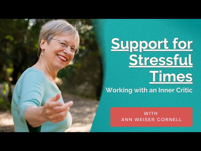 Working with an Inner Critic - Support for Stressful Times