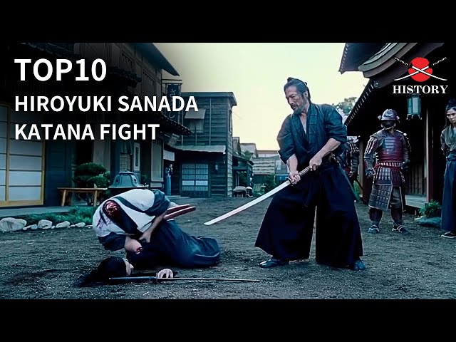 TOP 10 HIROYUKI SANADA SAMURAI FIGHT WITH REVIEWS / JAPANESE MOVIES, SWORD FIGHT