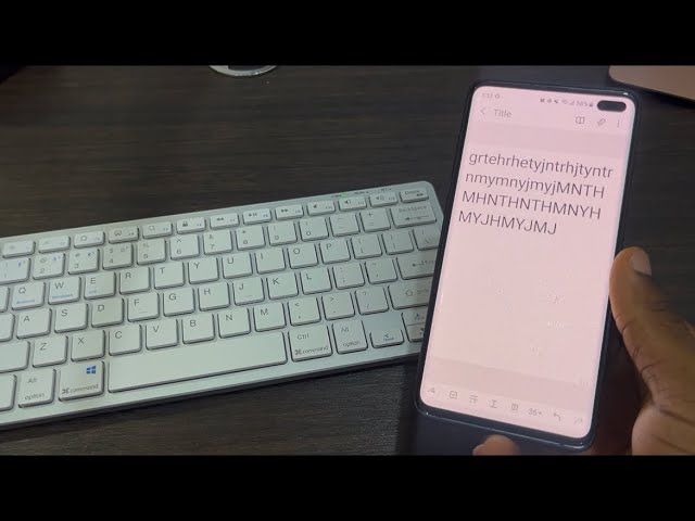 How to Connect Bluetooth Keyboard to Android Phone