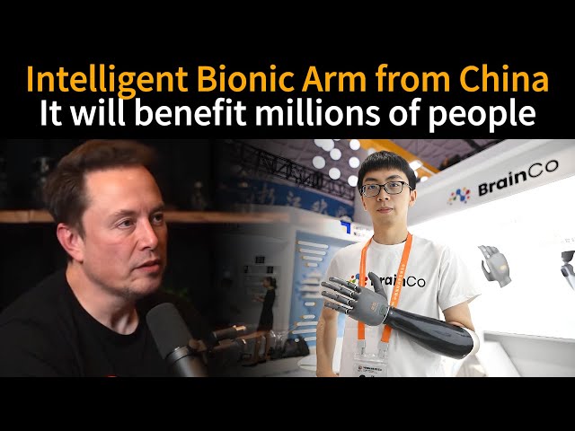 The latest invention from China: a high-tech intelligent bionic hand | MuskTalk007