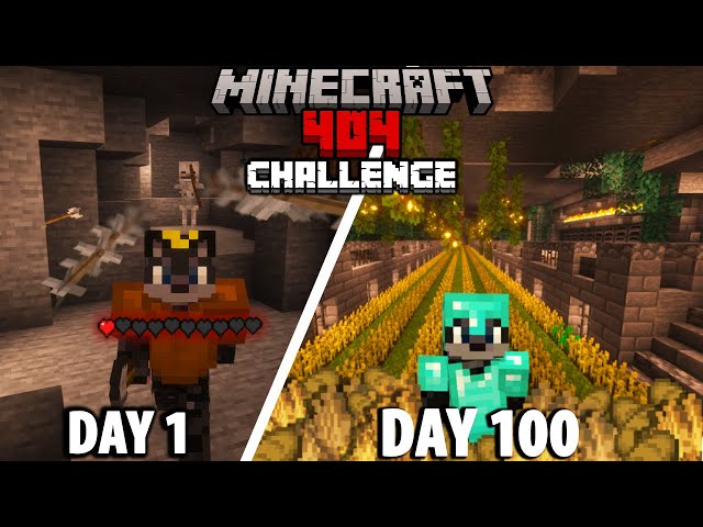 I Survived 100 Days in Minecraft's Oldest Challenge