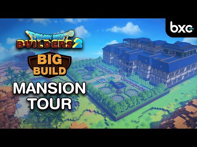 BIGGEST BUILD - Giant Mansion with secret Riddle! | Dragon Quest Builders 2