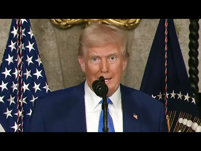 AGITATED Trump LOSES IT at press conference gone wrong