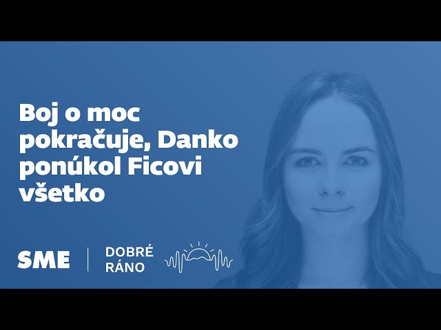 Dobré ráno: Boj o moc pokračuje, Danko ponúkol Ficovi všetko (19.2.2025)