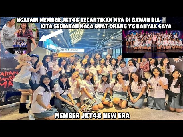 NGATAIN MEMBER JKT48 KECANTIKANNYA DI BAWAH DIA  🗿‼️MARI KITA ULTI 😶