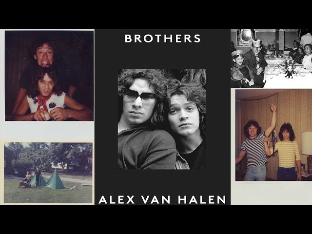 VIDEO EXCLUSIVE: Alex Van Halen's ONLY on camera interview FROM HOME for his book, "BROTHERS"