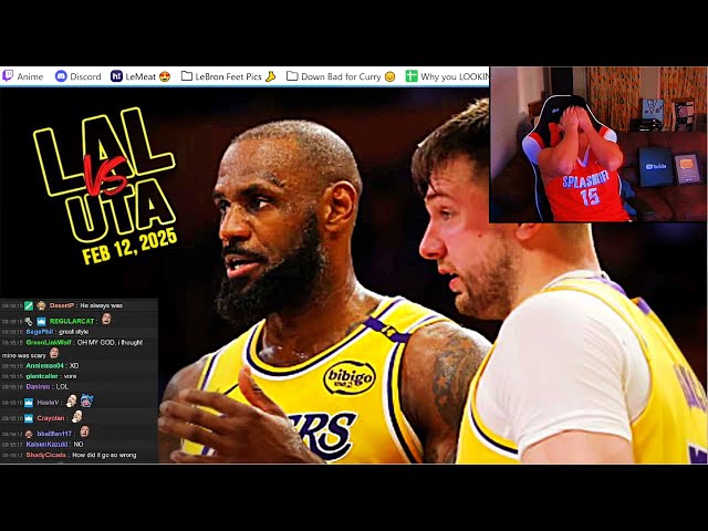 Lakers LOST to the Utah Jazz with Luka Doncic 💀 Lakers vs Jazz Full Game Highlights Reaction