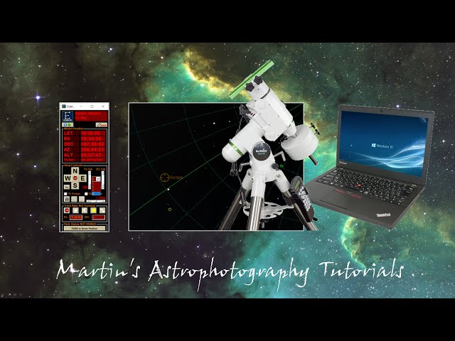 Skywatcher HEQ5 Remote Control Setup Tutorial