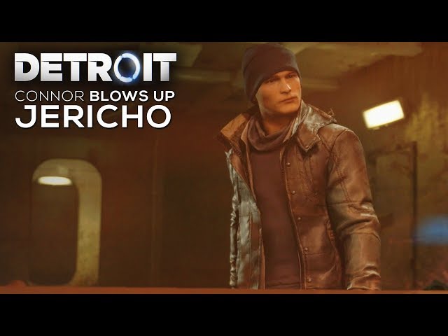 Connor Blows Up Jericho (Instead of Markus) - DETROIT BECOME HUMAN