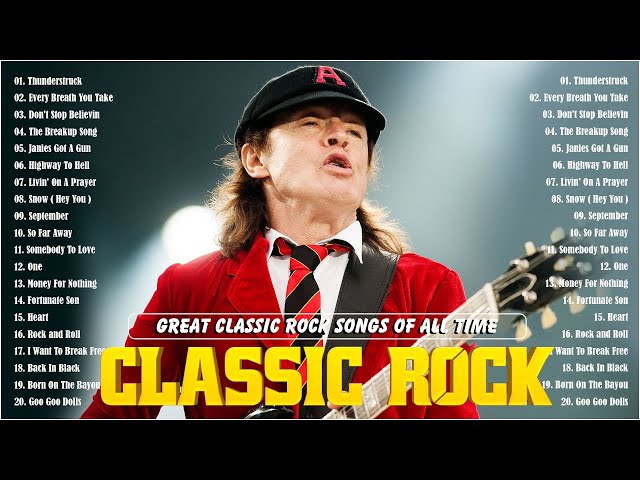 Classic Rock 70s 80s 90s Playlits Mix | Best Classic Hard Rock Songs Ever