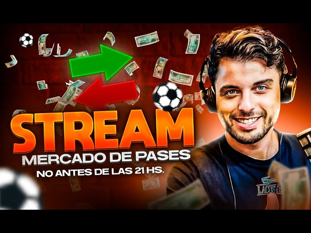 STREAM con CHALECO y CHACA 💣 - MERCADO DE PASES y MÁS