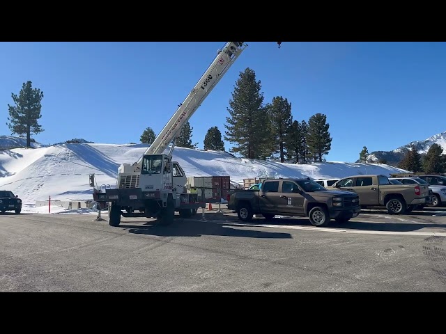 Jan 2025 working the winter months in Mammoth. #high #country #construction