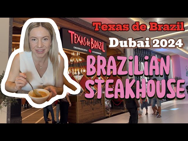 Is Texas de Brazil the Best Steakhouse in Dubai? | Dubai 2024 [4K]