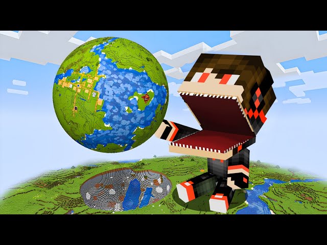 I Ate My Friend's ENTIRE World in Minecraft