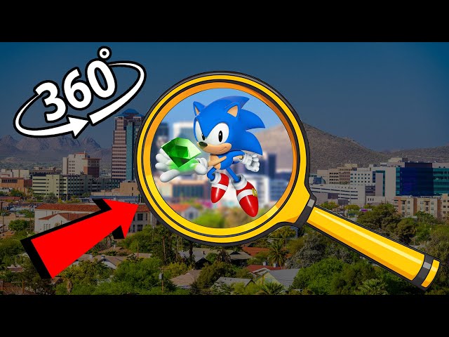 FIND SONIC THE HEDGEHOG | 360º VR FINDING CHALLENGE | SONIC THE HEDGEHOG 3 SUPERSTARS