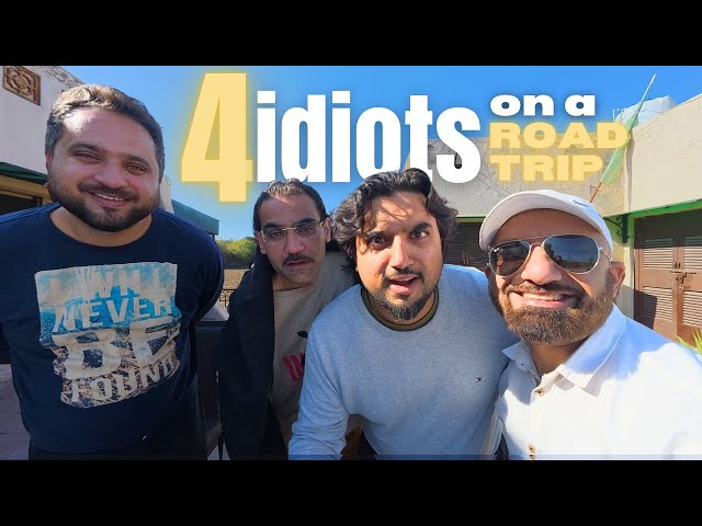 4 Idiots in Tuscany of Pakistan | Tour of Soon Valley Kahnati Garden | Vlog