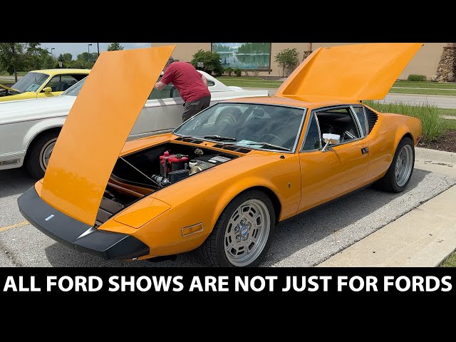 Entering a Rare Car Into an All Ford Show