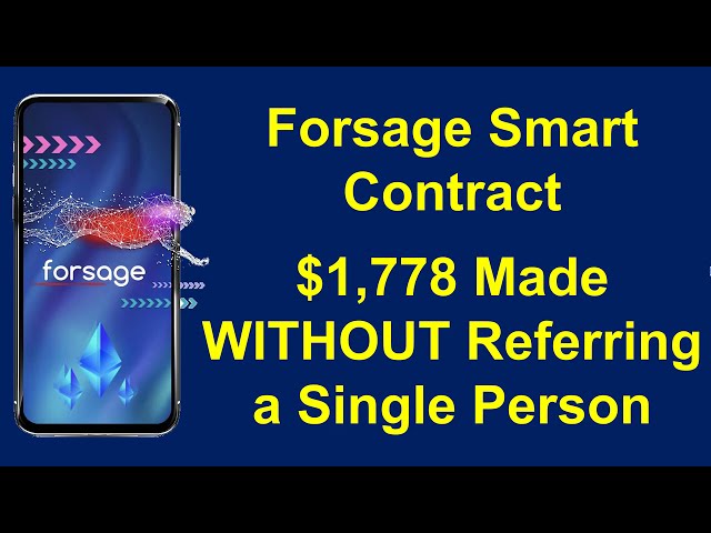 How To Earn From Forsage.