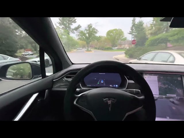 LEFT TURN | TESLA Full Self Driving 11.3.6 AutoPilot 2022.45.15