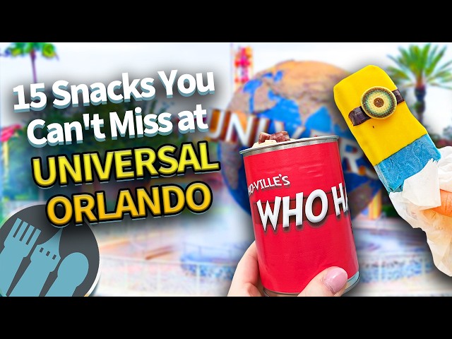 15 Snacks You Can't Miss at Universal Orlando